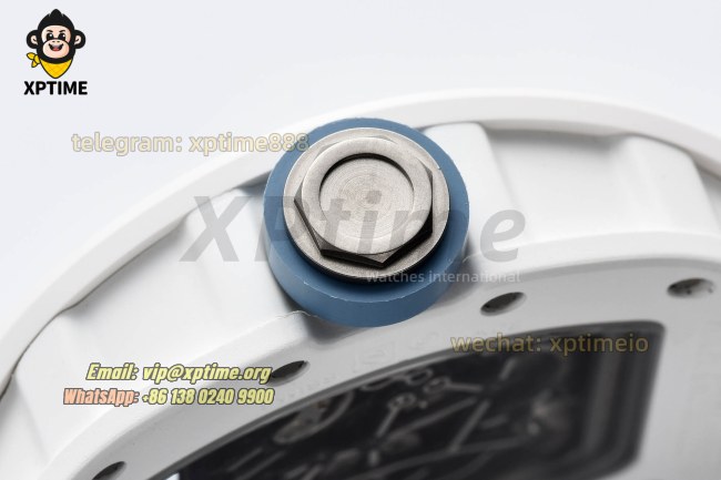 RM055 43mm Sketelon/Light Blue on CER/RU Strap RMUL2 RM055 43mm Sketelon/Light Blue on CER/RU Strap RMUL2