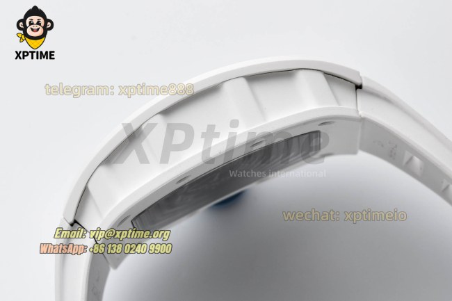RM055 43mm Sketelon/Light Blue on CER/RU Strap RMUL2 RM055 43mm Sketelon/Light Blue on CER/RU Strap RMUL2