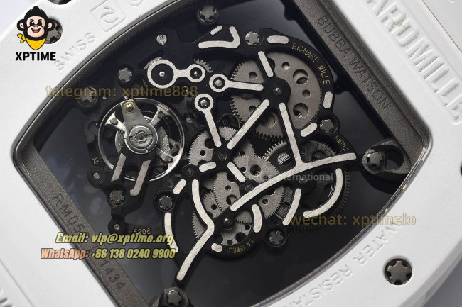 RM055 43mm Sketelon/Light Blue on CER/RU Strap RMUL2 RM055 43mm Sketelon/Light Blue on CER/RU Strap RMUL2
