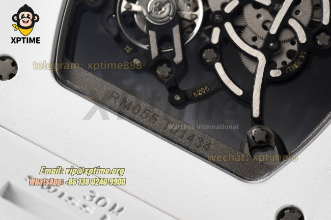 RM055 43mm Sketelon/Light Blue on CER/RU Strap RMUL2 RM055 43mm Sketelon/Light Blue on CER/RU Strap RMUL2