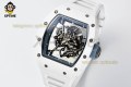 RM055 43mm Sketelon/Light Blue on CER/RU Strap RMUL2 RM055 43mm Sketelon/Light Blue on CER/RU Strap RMUL2