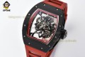 RM055 43mm Sketelon/Red on CER/ RU Strap RMUL2 RM055 43mm Sketelon/Red on CER/ RU Strap RMUL2