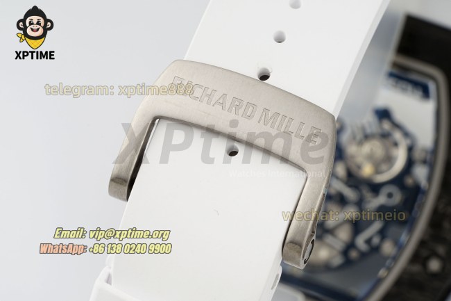 RM055 43mm KVF Sketelon Blue/White on NTPT/RU Strap RMUL2 RM055 43mm KVF Sketelon Blue/White on NTPT/RU Strap RMUL2
