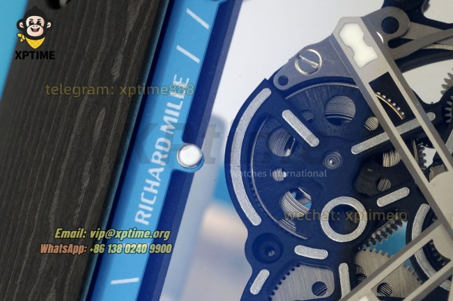 RM055 43mm KVF Sketelon Blue/White on NTPT/RU Strap RMUL2 RM055 43mm KVF Sketelon Blue/White on NTPT/RU Strap RMUL2
