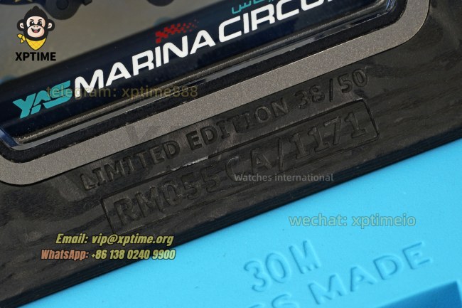 RM055 43mm KVF Sketelon Blue/White on NTPT/RU Strap RMUL2 RM055 43mm KVF Sketelon Blue/White on NTPT/RU Strap RMUL2