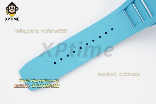 RM055 43mm KVF Sketelon Blue/White on NTPT/RU Strap RMUL2 RM055 43mm KVF Sketelon Blue/White on NTPT/RU Strap RMUL2