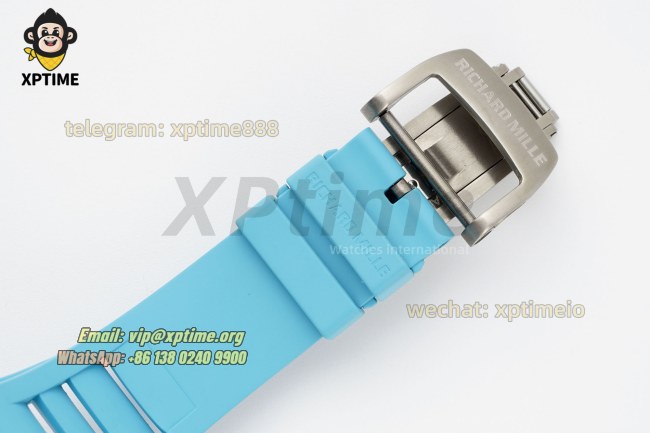 RM055 43mm KVF Sketelon Blue/White on NTPT/RU Strap RMUL2 RM055 43mm KVF Sketelon Blue/White on NTPT/RU Strap RMUL2