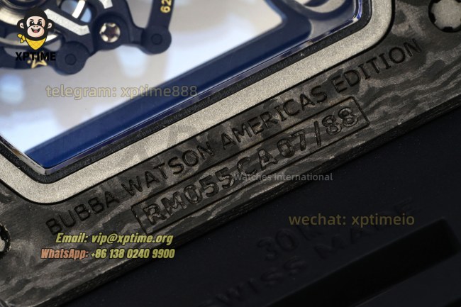 RM055 43mm KVF Carbon NTPT Sketelon White/Red on TI/RU Strap RMUL2 RM055 43mm KVF Carbon NTPT Sketelon White/Red on TI/RU Strap RMUL2