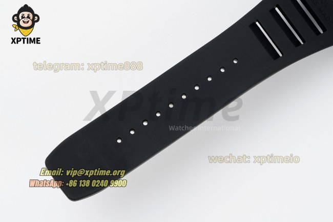 RM055 43mm KVF Carbon NTPT Sketelon White/Red on TI/RU Strap RMUL2 RM055 43mm KVF Carbon NTPT Sketelon White/Red on TI/RU Strap RMUL2