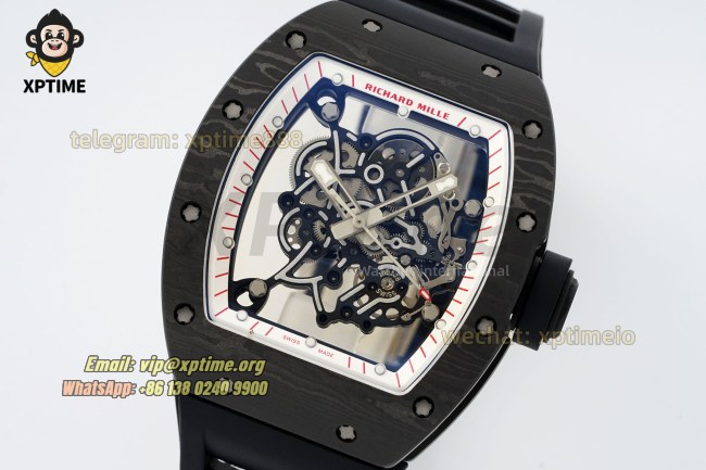 RM055 43mm KVF Sketelon/White Red on NTPT/RU Strap RMUL2 RM055 43mm KVF Sketelon/White Red on NTPT/RU Strap RMUL2