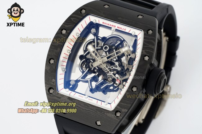 RM055 43mm KVF Sketelon/White Red on NTPT/RU Strap RMUL2 RM055 43mm KVF Sketelon/White Red on NTPT/RU Strap RMUL2