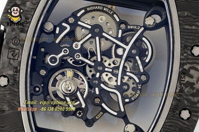 RM055 43mm KVF Sketelon/White Red on NTPT/RU Strap RMUL2 RM055 43mm KVF Sketelon/White Red on NTPT/RU Strap RMUL2