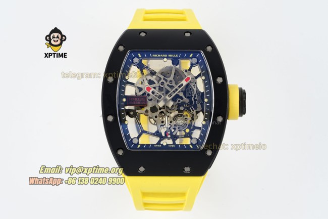 RM035 43mm KVF Sketelon/Blue on CE/RU Strap RMUL1 RM035 43mm KVF Sketelon/Blue on CE/RU Strap RMUL1