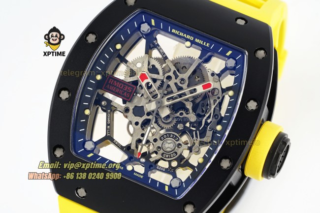 RM035 43mm KVF Sketelon/Blue on CE/RU Strap RMUL1 RM035 43mm KVF Sketelon/Blue on CE/RU Strap RMUL1