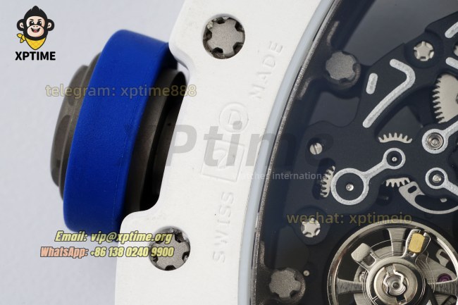 RM055 43mm MLF Sketelon/White on CE/RU Strap RMUL2 RM055 43mm MLF Sketelon/White on CE/RU Strap RMUL2