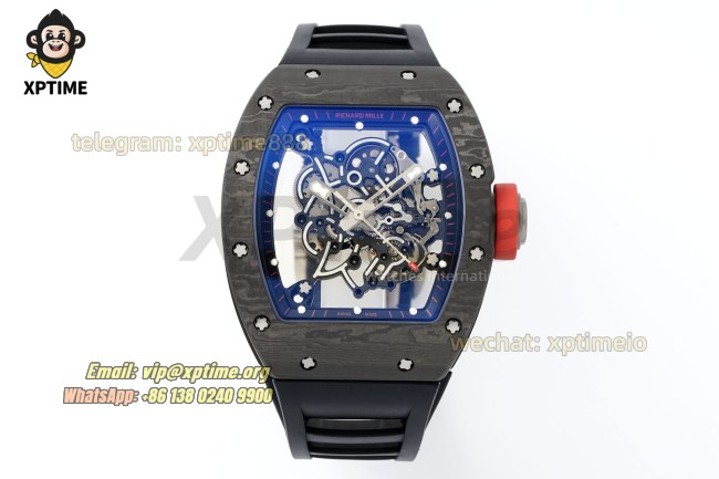 RM055 43mm MLF Sketelon/Blue on NTPT/RU Strap RMUL2 RM055 43mm MLF Sketelon/Blue on NTPT/RU Strap RMUL2