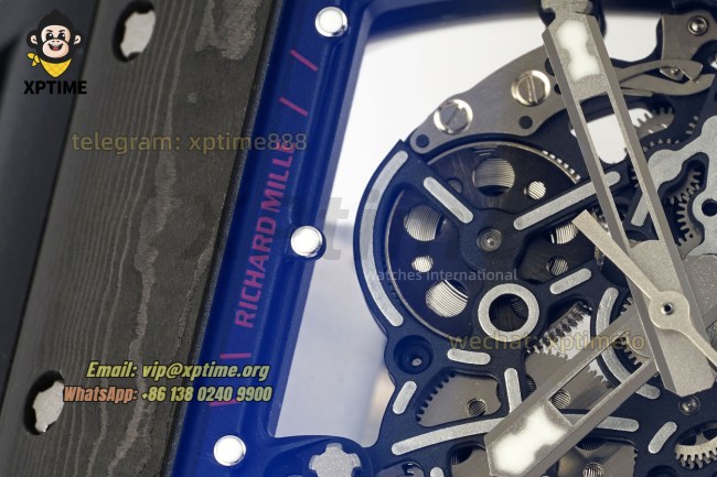 RM055 43mm MLF Sketelon/Blue on NTPT/RU Strap RMUL2 RM055 43mm MLF Sketelon/Blue on NTPT/RU Strap RMUL2