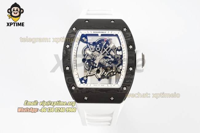RM055 43mm MLF Sketelon/White on NTPT/RU Strap RMUL2 RM055 43mm MLF Sketelon/White on NTPT/RU Strap RMUL2