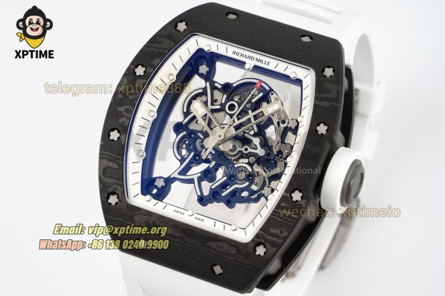 RM055 43mm MLF Sketelon/White on NTPT/RU Strap RMUL2 RM055 43mm MLF Sketelon/White on NTPT/RU Strap RMUL2
