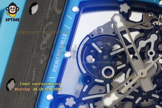RM055 43mm MLF Sketelon/Blue on NTPT/RU Strap RMUL2 RM055 43mm MLF Sketelon/Blue on NTPT/RU Strap RMUL2