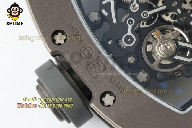 RM055 43mm MLF Sketelon/Gray on TI/RU Strap RMUL2 RM055 43mm MLF Sketelon/Gray on TI/RU Strap RMUL2