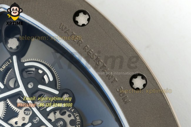 RM055 43mm MLF Sketelon/Gray on TI/RU Strap RMUL2 RM055 43mm MLF Sketelon/Gray on TI/RU Strap RMUL2