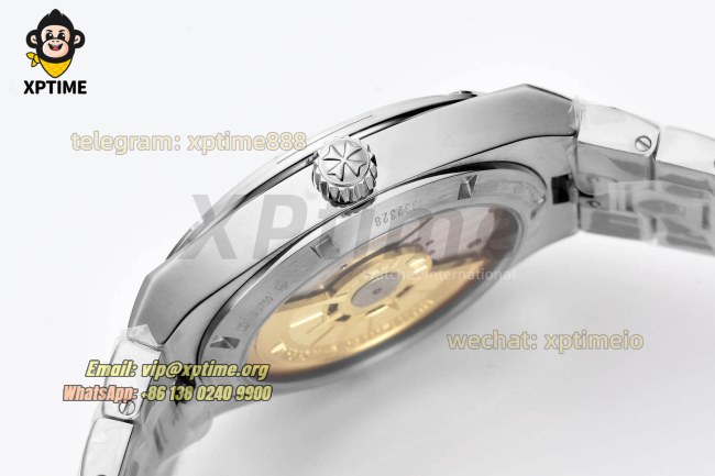 Overseas 4500V 41mm PPF White/Stick on SS/SS Bracelet A5100 Overseas 4500V 41mm PPF White/Stick on SS/SS Bracelet A5100