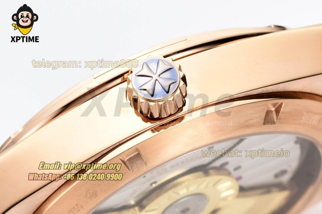 Overseas 4500V 41mm PPF Blue/Stick on RG/RG Bracelet A5100 Overseas 4500V 41mm PPF Blue/Stick on RG/RG Bracelet A5100