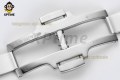 Overseas 4500V 41mm PPF White/Stick on SS/SS Bracelet A5100 Overseas 4500V 41mm PPF White/Stick on SS/SS Bracelet A5100