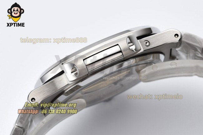 Nautilus 5712 40mm PPF Blue/Stick on SS/SS Bracelet A240 Super Clone Nautilus 5712 40mm PPF Blue/Stick on SS/SS Bracelet A240 Super Clone