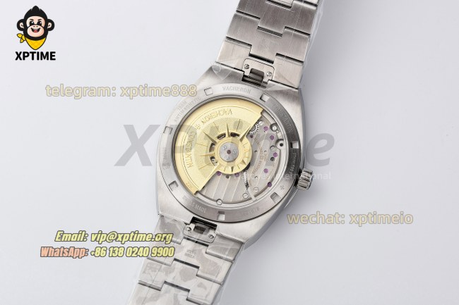 Overseas 4500V 41mm PPF White/Stick on SS/SS Bracelet A5100 Overseas 4500V 41mm PPF White/Stick on SS/SS Bracelet A5100