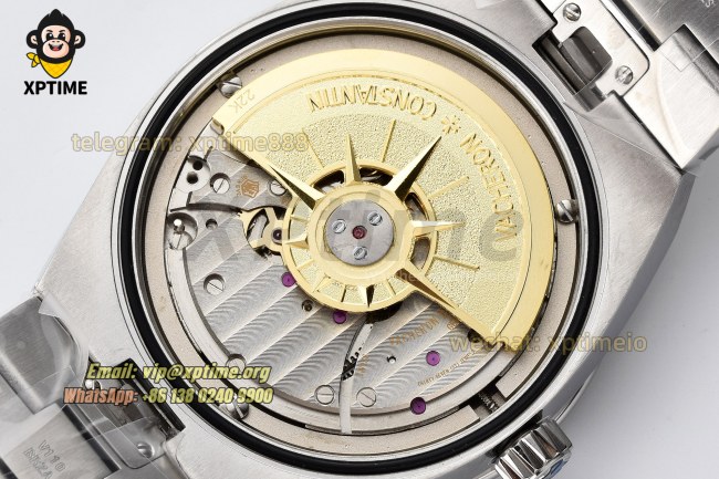 Overseas 4500V 41mm PPF White/Stick on SS/SS Bracelet A5100 Overseas 4500V 41mm PPF White/Stick on SS/SS Bracelet A5100