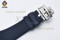 Overseas 4520V 41mm PPF Blue/Stick on SS/RU Bracelet A5100 Overseas 4520V 41mm PPF Blue/Stick on SS/RU Bracelet A5100