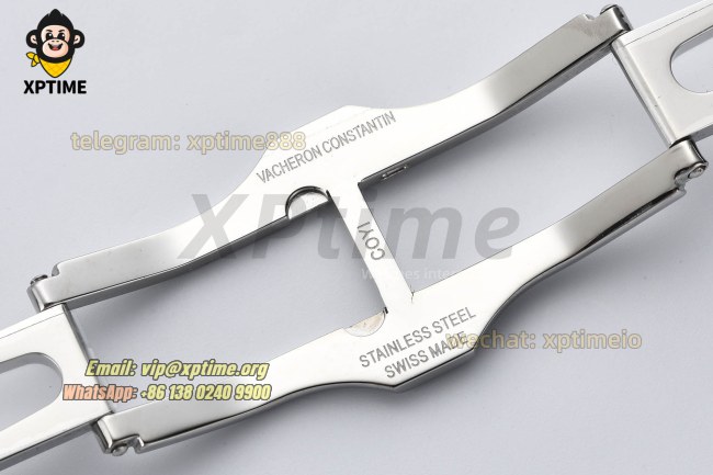 Overseas 4520V 41mm PPF Blue/Stick on SS/RU Bracelet A5100 Overseas 4520V 41mm PPF Blue/Stick on SS/RU Bracelet A5100