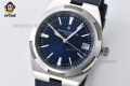 Overseas 4520V 41mm PPF Blue/Stick on SS/RU Bracelet A5100 Overseas 4520V 41mm PPF Blue/Stick on SS/RU Bracelet A5100