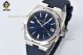 Overseas 4520V 41mm PPF Blue/Stick on SS/RU Bracelet A5100 Overseas 4520V 41mm PPF Blue/Stick on SS/RU Bracelet A5100