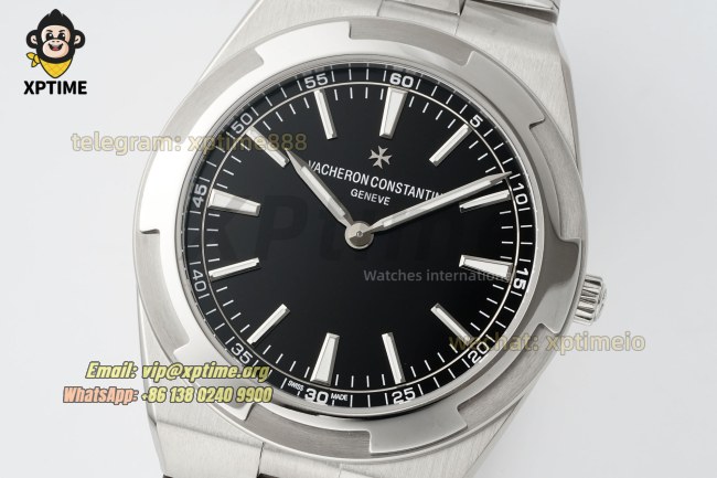 Overseas Ultra-Thin 2000V 40mm XF Black/Stick on SS/SS Bracelet MY9015 Overseas Ultra-Thin 2000V 40mm XF Black/Stick on SS/SS Bracelet MY9015