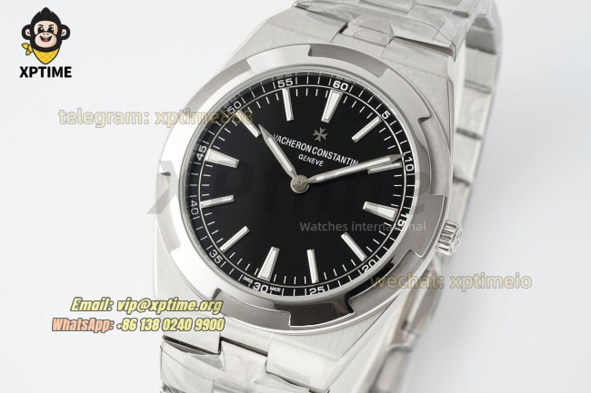 Overseas Ultra-Thin 2000V 40mm XF Black/Stick on SS/SS Bracelet MY9015 Overseas Ultra-Thin 2000V 40mm XF Black/Stick on SS/SS Bracelet MY9015