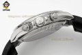 Daytona 126519 40mm QF Black Gray/Stick on SS/RU Strap SH4131 Super Clone (Weighted)
