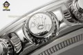 Daytona 126519 40mm QF Black Gray/Stick on SS/RU Strap SH4131 Super Clone (Weighted)