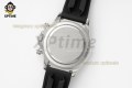 Daytona 126519 40mm QF Black Gray/Stick on SS/RU Strap SH4131 Super Clone (Weighted)