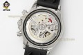 Daytona 126519 40mm QF Black Gray/Stick on SS/RU Strap SH4131 Super Clone (Weighted)