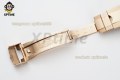 Daytona 126515 40mm QF Black Champagne/Stick on RG/RU Strap SH4131 Super Clone (Weighted)
