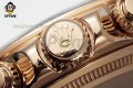 Daytona 126515 40mm QF Black Champagne/Stick on RG/RU Strap SH4131 Super Clone (Weighted)