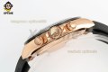 Daytona 126518 40mm QF Black & RG/Diamond on RG/RU Strap SH4130 V11 Super Clone (Weighted)