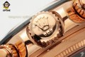 Daytona 126518 40mm QF Black/Diamond on RG/RU Strap SH4130 V11 Super Clone (Weighted)