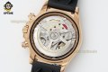 Daytona 126515 40mm QF Black Champagne/Stick on RG/RU Strap SH4131 Super Clone (Weighted)