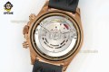 Daytona 126518 40mm QF Black/Diamond on RG/RU Strap SH4130 V11 Super Clone (Weighted)