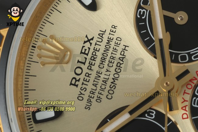 Daytona 126518 40mm QF YG & Black/Stick on YG/RU Strap SH4130 V11 Super Clone (Weighted) Daytona 126518 40mm QF YG & Black/Stick on YG/RU Strap SH4130 V11 Super Clone (Weighted)