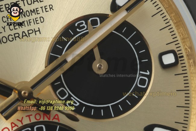 Daytona 126518 40mm QF YG & Black/Stick on YG/RU Strap SH4130 V11 Super Clone (Weighted) Daytona 126518 40mm QF YG & Black/Stick on YG/RU Strap SH4130 V11 Super Clone (Weighted)